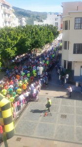 Silvester-Lauf in Los Llanos: Rund 800 Teilnehmer joggten durch die Stadt.