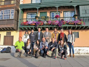 Reiseblogger auf La Palma: Sie hielten mit dem Mikro die Klangwelten der Insel fest. Foto: Cabildo