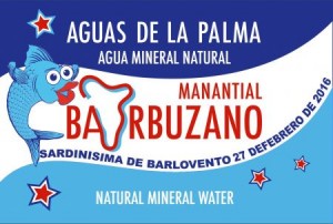 Die Sardine schwimmt nicht in, aber auf der Flasche von Aguas de La Palma: Damit gratuliert ihr der Mineralwasser-Produzent zum 25. Geburtstag.