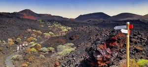 Die Vulkane im Süden von La Palma: beliebtes Ziel für Wanderer. Foto: Hola Islas Canarias