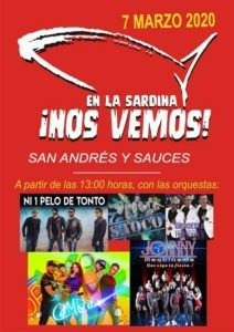 Karneval 2020: Beerdigung der Sardine - San Andrés