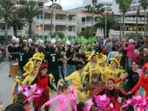 Karneval 2020: Karnevalsumzug in Puerto Naos