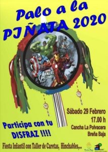 "Palo a la Piñata" - Kinderfest Breña Baja