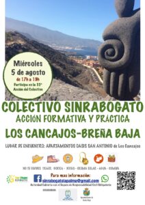 Freiwilligenaktion zur Entfernung des Rabogato in Breña Baja