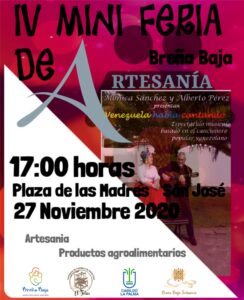 IV Mini Feria Artesania in Breña Baja