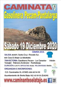 Wanderung Gasolinera Pecam - Puntalarga