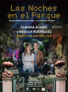 Las Noches en el Parque mit Claudia Álamo und Beselch Rodríguez