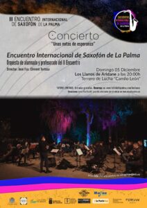 Konzert „Enceuntro Internacional de Saxofón“